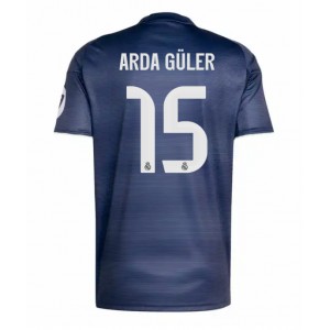 Fotbalové Dres Real Madrid Arda Guler #15 Venkovní Oblečení 2025-26 Krátký Rukáv